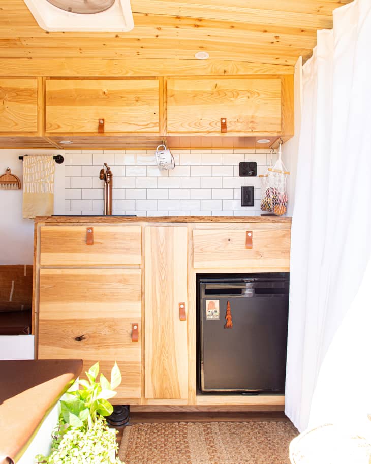 55 Square Foot Converted Van Home Tour Photos Apartment Therapy